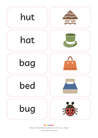 Picture / word matching cards<br/>Set&nbsp;5 [h&nbsp;b&nbsp;f&nbsp;ff&nbsp;l&nbsp;ll&nbsp;ss]<br/>(21&nbsp;pairs)