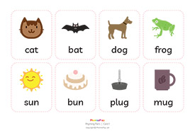 Rhyme matching cards (6&nbsp;pages)